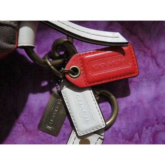 Coach 2006 Limited Edition Hangtag Carly XL Hobo Cursive Creed & Brass hardware - Picture 9 of 16